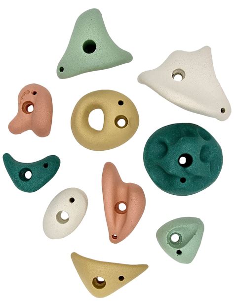 Buy Everett & Avery Co. Premium Rock Climbing Holds - Rock Climbing Wall for Kids Inside - Rock ...