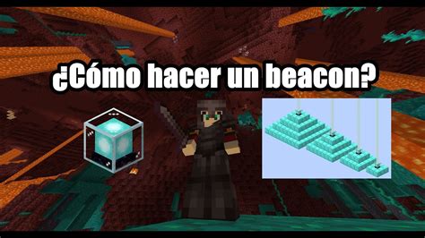 C Mo Hacer Una Beacon Minecraft Youtube