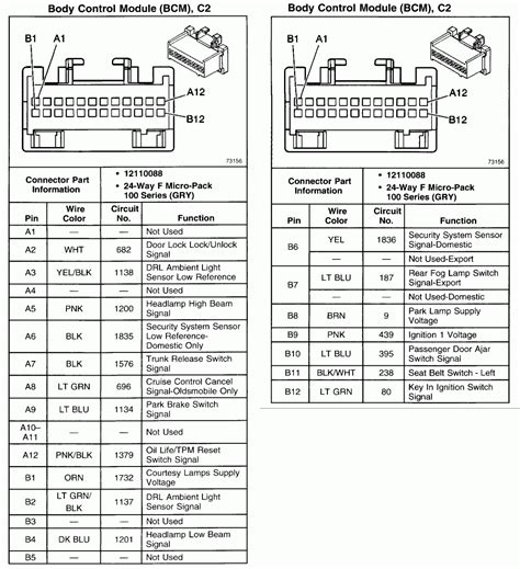 Pontiac Radio Wiring Diagrams