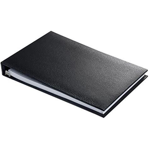 Executive 7 Ring Check Binder, 500 Capacity, 9x13 Inch Sheets, 6 Year ...