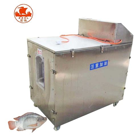 Tilapia Fish Processing Equipment Fish Cleaning Gutting Scaling