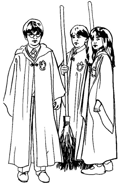 Desenhos De Harry Potter Para Colorir Pop Lembrancinhas