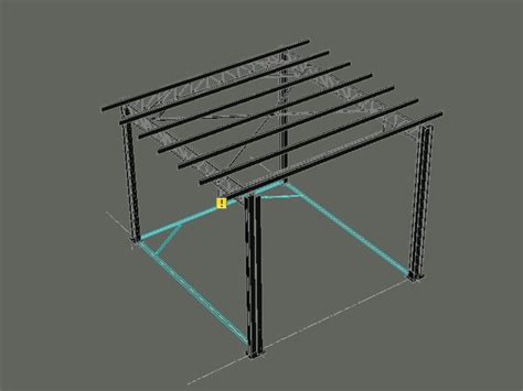 steel shelter  design  modeling  dwg  mb cad library