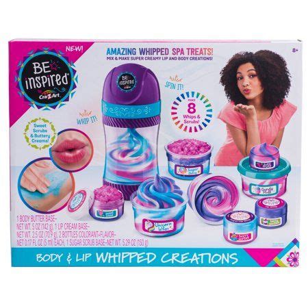 Cra Z Art Be Inspired Unisex Body Lip Whipped Spa Creations Ages