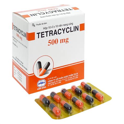 Tetracyclin 500mg H100vna Uphace