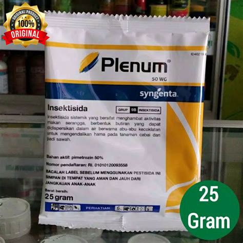 Jual Plenum Wg Gr Original Insektisida Pembasmi Hama Tanaman Padi