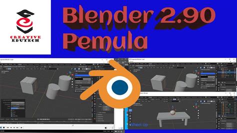 Tutorial Blender Pemula Membuat Objek Sederhana Youtube