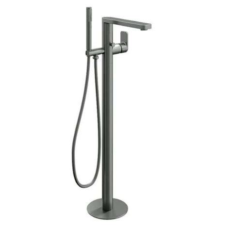 Edge Freestanding Bath Shower Mixer Tap Anthracite London Road Bathroom Co