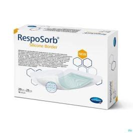 resposorb silicone border    cm  pieces pharmamarket