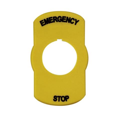 Emergency Stop Sign