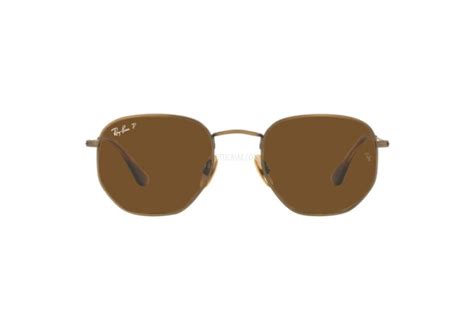 Sunglasses Ray Ban Hexagonal Titanium Rb Unisex Free