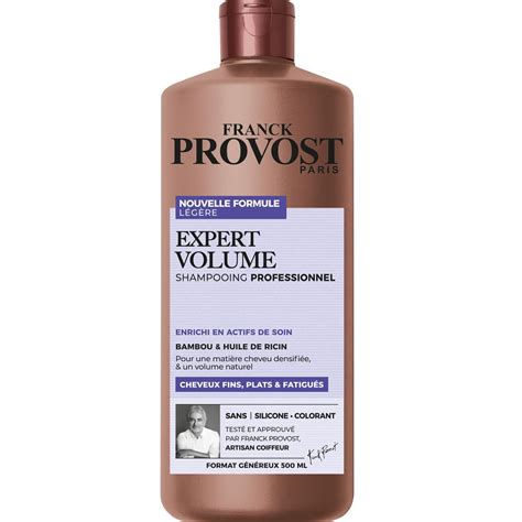 FRANCK PROVOST Expert Volume Shampooing cheveux fins plats et fatigués