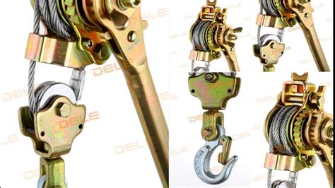 Manufacturer Best Quality Small Hoist Size DL 2Ton Crane Rachet Lever