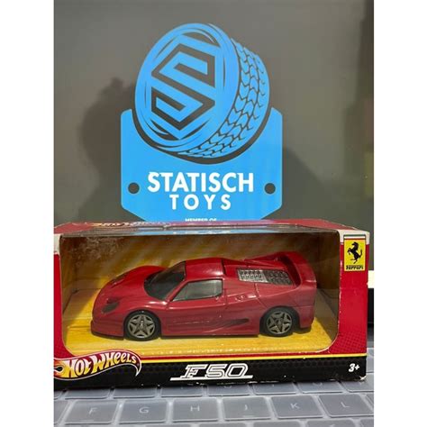 Jual Hot Wheels Ferrari F50 Skala 1 43 Sealed Shopee Indonesia