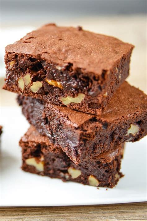 Recette Du Brownie Am Ricain Aux Noix De P Can Facile Et Rapide