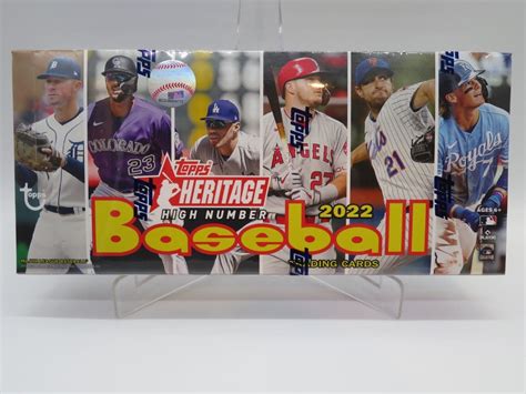 2022 TOPPS HERITAGE HIGH BASEBALL HOBBY BOX CanCentral Sports Cards