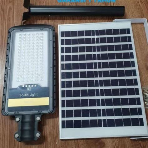 Jual Lampu Jalan Solar Panel Matahari Sel W Watt Pju Outdoor