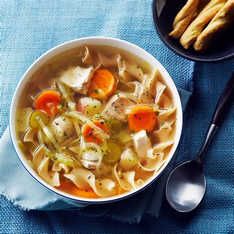 Soupe au poulet à lancienne Poulet ca