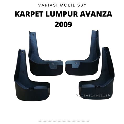 Jual Mud Guard Mobil Toyota Avanza VVTI Xenia LAMA Alas Lumpur