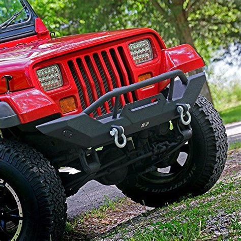 Tuff Stuff Jeep Wrangler Front Winch Bumper W D Rings 87 95 Jeep Yj Jeep Yj Jeep Wrangler Yj