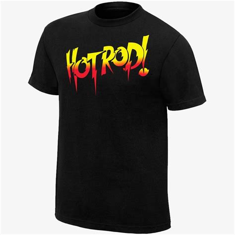 Rowdy Roddy Piper Hot Rod Mens Wwe Retro T Shirt Black