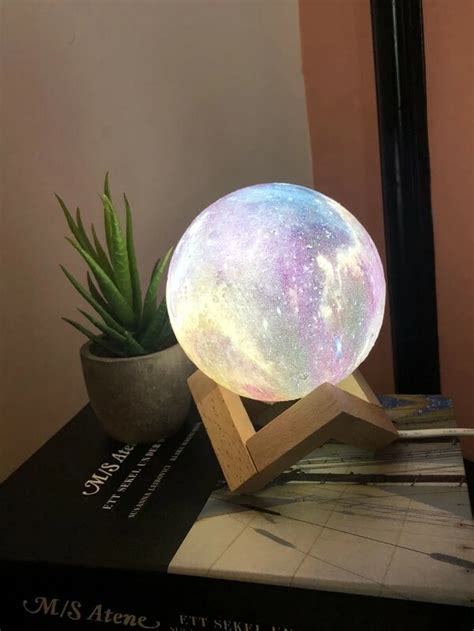 Moon Shaped Night Light Luces Nocturnas Decoraci N De Unas