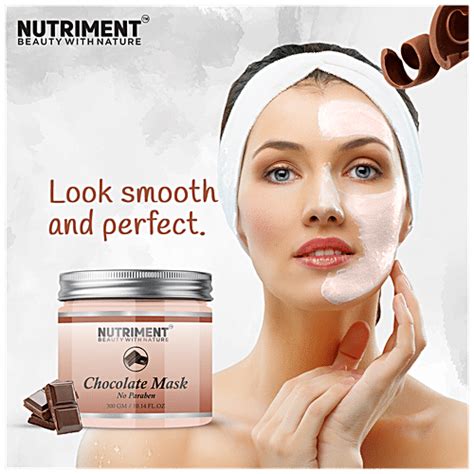 Buy Nutriment Chocolate Face Mask - Hydrates Skin & Removes Excess Oil Online at Best Price of ...