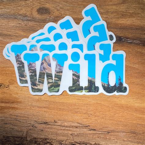 WILD sticker | Reneé Royal Studios