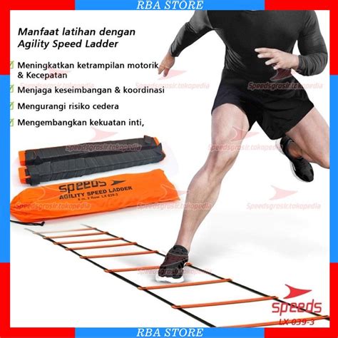 Jual PROMO TERMURAH AGILITY LADDER Speeds Original Total 8 Meter