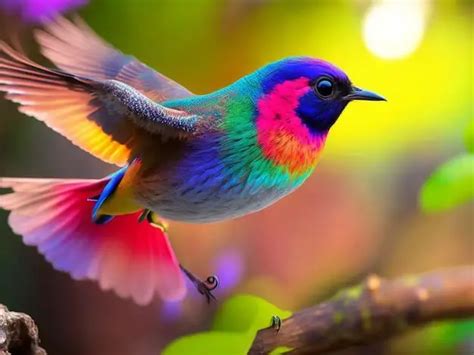 Which is the most beautiful and Colourful bird?