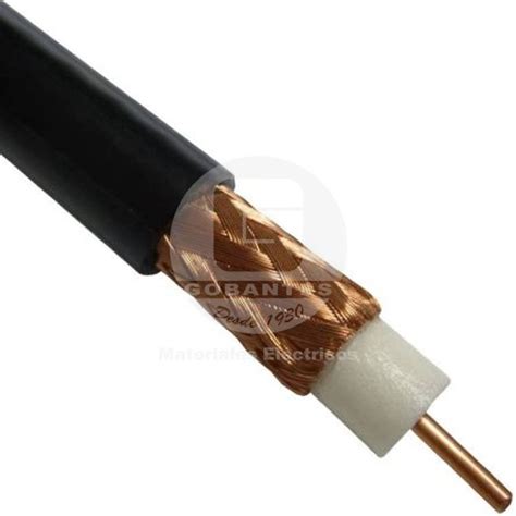 Cable Coaxial RG 59 Negro Ekoline Rollo 100 Mts Gobantes Cl