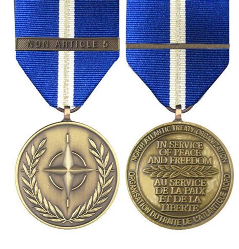 NATO Non Article 5 Full Size Medal – Empire Medals