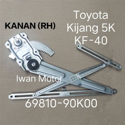 Window Regulator Dudukkan Kaca Jendela Kanan Toyota Kijang Super K