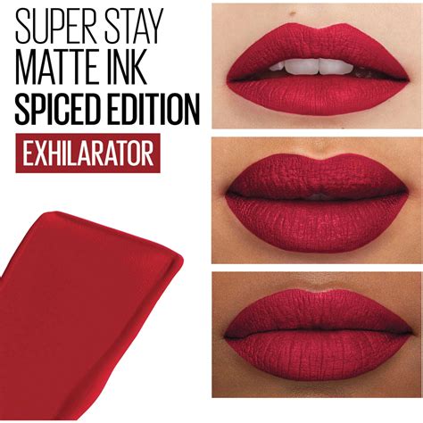 Maybelline Super Stay Matte Ink Spiced Edition Liquid Lipstick Un Nude Visionary Long Lasting