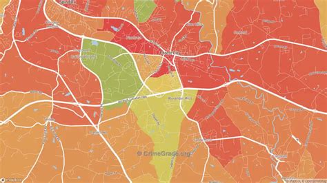 The Safest And Most Dangerous Places In Forest City NC Crime Maps And