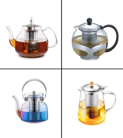 Best Shiyi Glass Teapot With Removable Infuser High Borosilicate Loose Tea Kettle 304