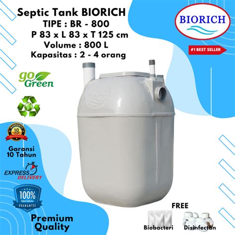 Jual Septic Tank Bio Biotech Spiteng Biofil Murah Kapasitas