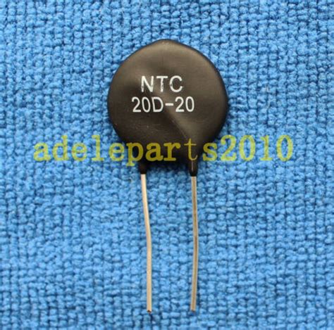 5pcs Thermistor 20D 20 NTC Negative Temperature Coefficient Thermometer