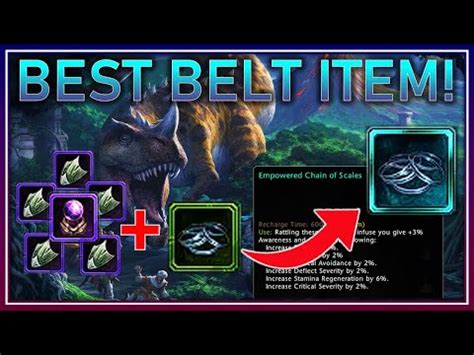 BEST Mythic Belt Item Tanks How To Obtain Upgrade The Chain Of