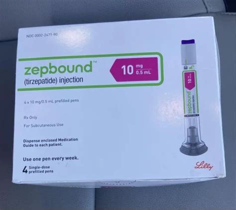 Eli Lilly Zepbound Tirzepatide 10mg Injection USA Delivery At Rs 17800