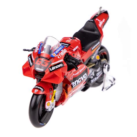 Miniature Maisto Moto Gp Ducati Lenovo Team Bagnaia Eme