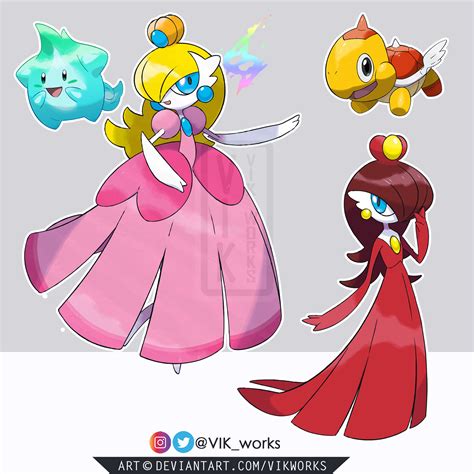 Super Mario X Pokemon Part Pokefication Pokefied Characters