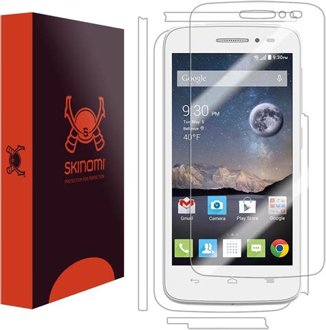 Amazon Skinomi Full Body Skin Protector Compatible With Alcatel