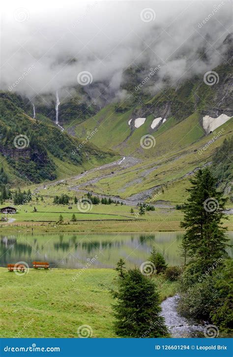 Natural Landmark Lake `hintersee` Stock Photo Image Of Salzburg