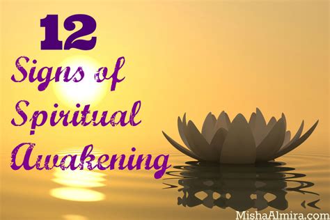 12 Signs of Spiritual Awakening - Misha Almira