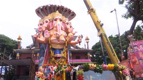 Khairatabad Ganesh Shobha Yatra Exclusive Visuals Ganesh Nimajjanam