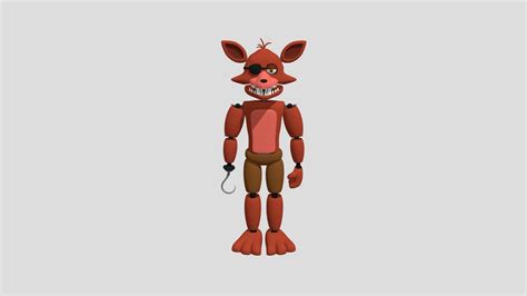 FNaF 2 Unwithered Foxy - Download Free 3D model by lissandroamorarios [04704c8] - Sketchfab