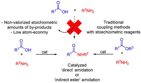 Direct Amidations Of Carboxylic Acids With Amines Encyclopedia Mdpi