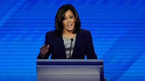 Kamala Harris Calls Out President Donald Trump During The Third Democratic Presidential Debate