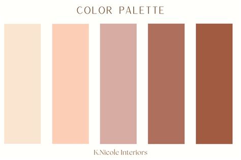 Perfect Peach Color Palette Instant Download - Etsy